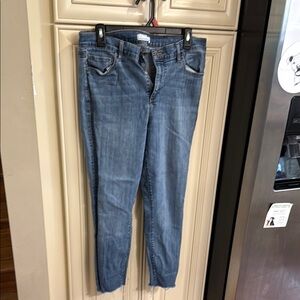 Loft Modern Skinny Crop Classic Blue Women's Jeans